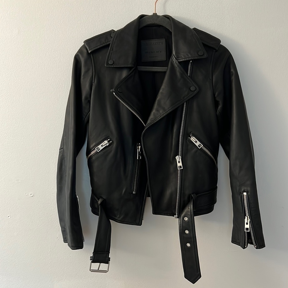 All Saints Balfern Leather Jacket